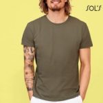 Produit personnalisé Tee shirt Homme Sol's Milo coton Organic T-shirt Bio